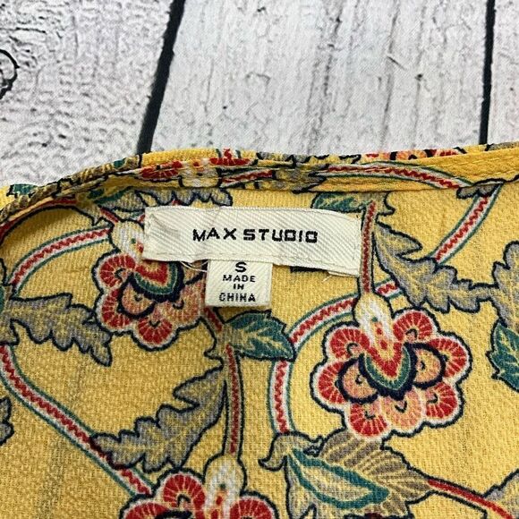 MAX STUDIO Short Sleeve Wrap Dress - Picture 7 of 7